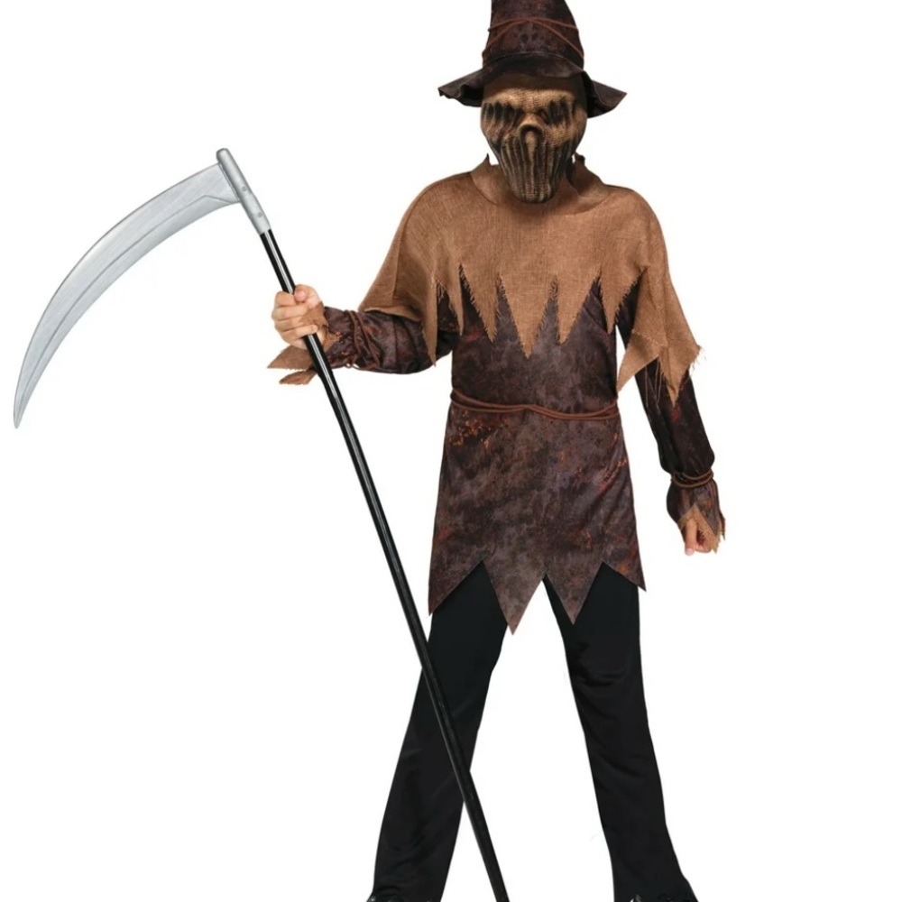 Adult Size S 28-30 Corn Goblin Halloween Costume Scary Creepy Dress Up NWOP